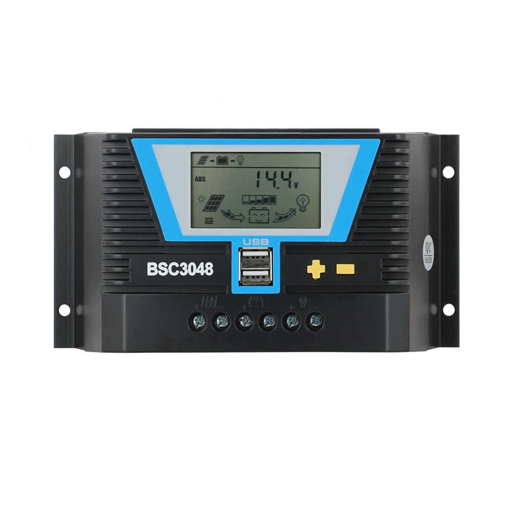 CONTROLADOR PWM LD SOLAR 80A 12V/24V/36V/48V