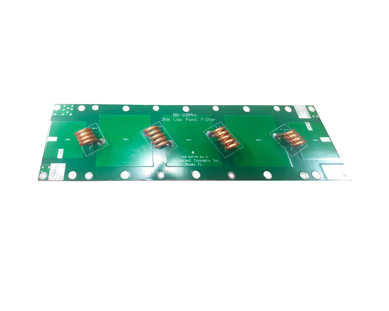 FILTRO PASA BAJO FM 2000 WATTS