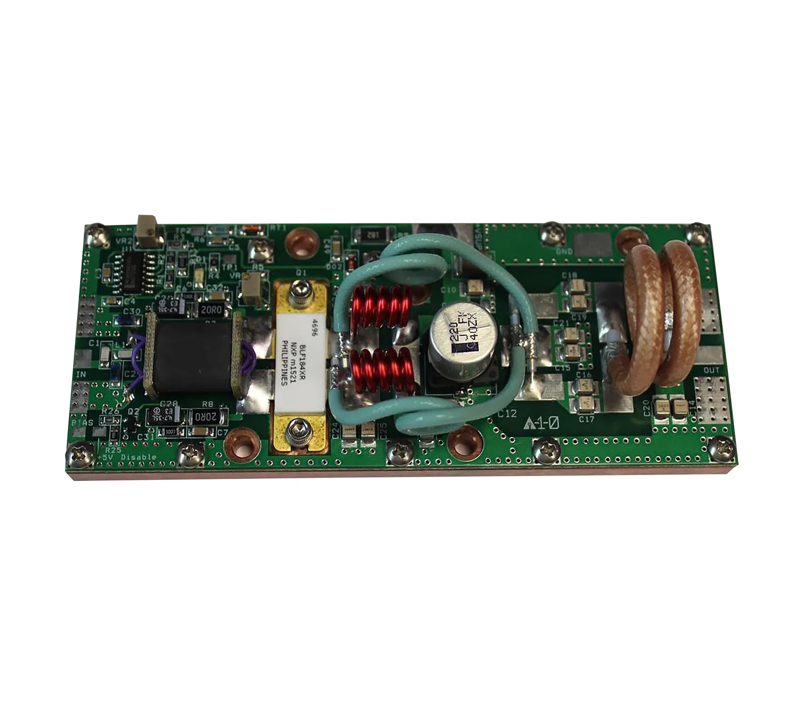TARJETA AMPLIFICADORA BLF184XR 88-108 MHz 600W FM